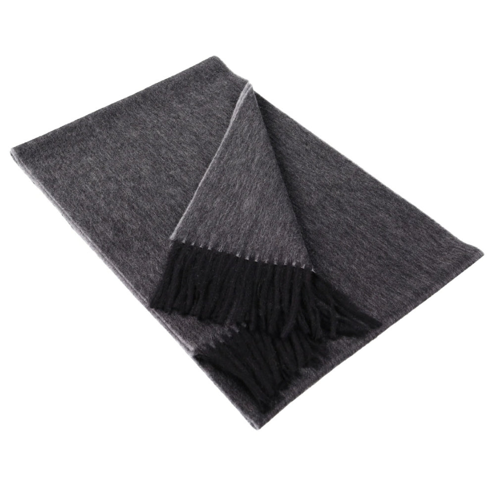 Black 100% cashmere scarf for women Paris